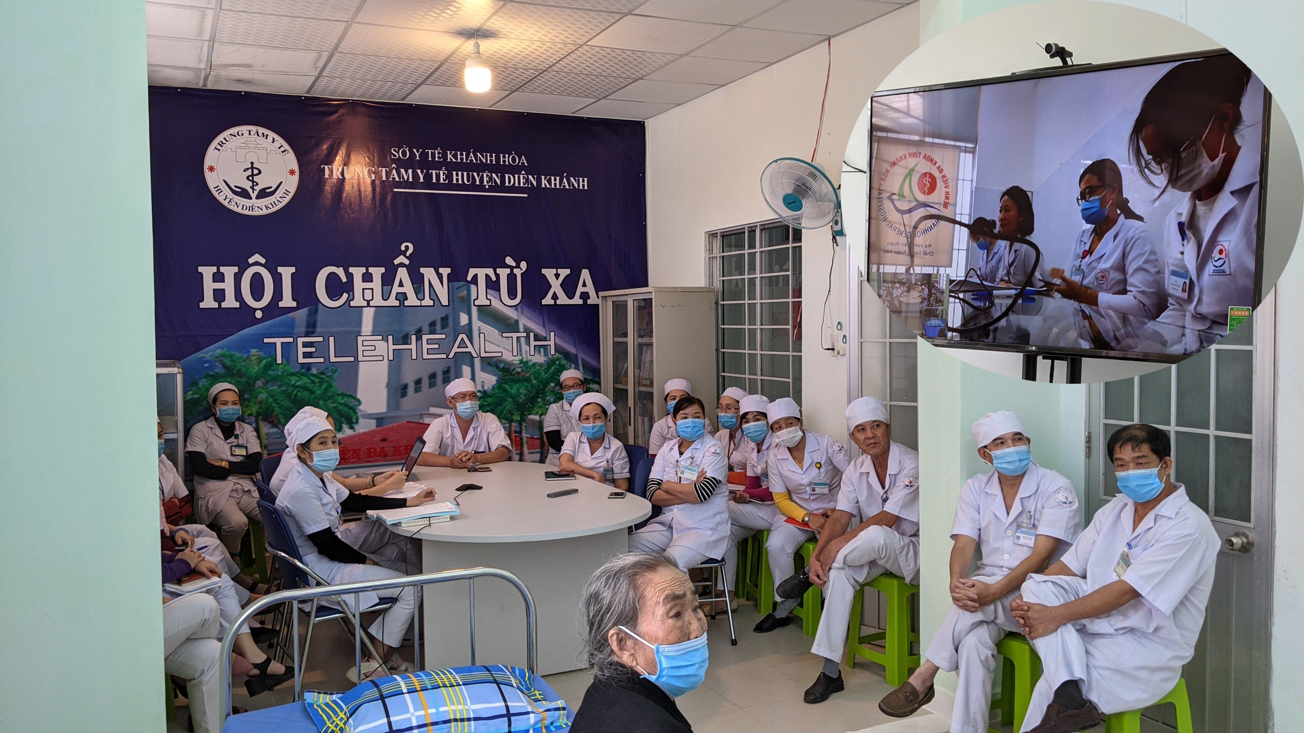 Hội chẩn từ xa - liên kết với bệnh viện tỉnh Khánh Hòa